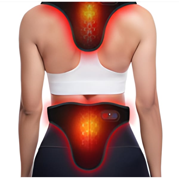 BM-Pad Verstellbares LED-Photobiomodulationsband: Rotlichttherapie gegen Schmerzen, Entzündungen und Muskelverspannungen